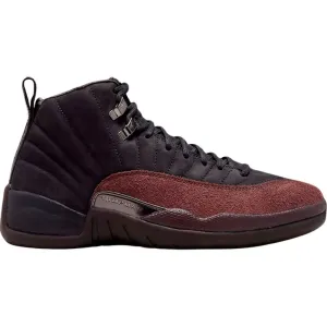 A Ma Maniere x Wmns Air Jordan 12 Retro SP 'Black' Sneakers, Black