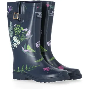 Elena Women's Patterned Wellies - Humming Bird Print