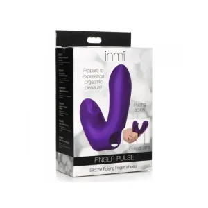 Inmi Finger-Pulse Silicone Pulsing Finger Vibrator