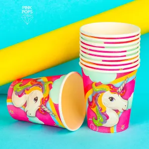 Magical Unicorn Disposable Cups