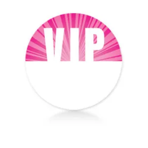 Satin Sticky Pass -Pink Circle  VIP