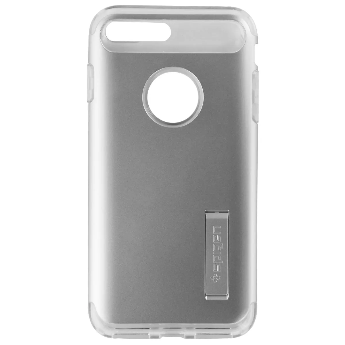 Spigen Slim Armor Series Dual Layer Case for iPhone 8 Plus/7 Plus - Silver/Clear